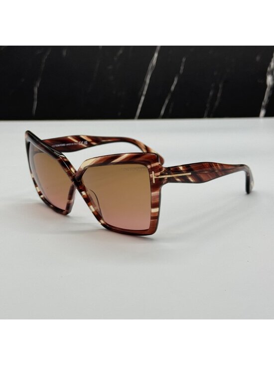NWT Tom Ford Fiore FT1195 54F Women Sunglasses Authentic main image 5